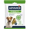 Generico Advance Snack Cane Dental Care Stick Mini gusto Cereali, snack per cani per la cura dei denti, per cani di tutte le taglie e razze | 1 confezione da 7 sticks.