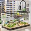 MYBSXKEOZ Acquario Delle Tartarughe,serbatoio Per Rettili Con Platformm,Acquario Per Rettili Con Piattaforma Basking,habitat Per Tartarughe, Habitat Di Rettile Per Gamberi, Granchi Eremiti (S)