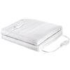 Tristar BW-4752 Coprimaterasso Termico Matrimoniale, Poliestere, Bianco