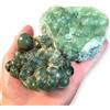 TENET - pietra grezza naturale per cristalloterapia meditazione reiki (PRENITE - PREHNITE GREZZA 200-300 GR)