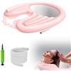 JKSM Lavatesta Gonfiabile, Lavabo Mobile Portatile con Tubo Di Scarico, Per Gli Anziani, Lavatesta per Gli Anziani, Le Donne Incinte e Le Persone Allettate per Lavarsi i Capelli a Letto