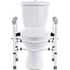 COSTWAY Supporto per WC con Altezza e Larghezza Regolabili