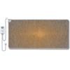 Mi-Heat Warm-Feet Tappeto Riscaldante per Piedi (55x110cm) - Tappetino Scaldapiedi Infrarossi con Timer e Dimmer, ca. 40°C - Base Antiscivolo Ufficio, Grigio