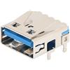 Ouitble Sostituzione della porta USB 3.0 Parte di riparazione della presa del connettore 'interfaccia USB 3.0 durevole di alta qualità per la costruzione 'ABS in lega di al