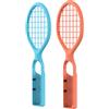 Cymwer Set di 2 racchette da tennis for Switch con impugnature e cinturino da polso, accessori for controller Joy-Con compatibili con Switch e OLED