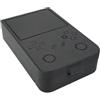 Generico Per Anbernic RG353V Custodia protettiva per console di gioco portatile retrò Custodia protettiva per console di gioco portatile Custodia rigida da trasporto (Nero)