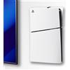ALIENERGY Supporto da parete PS5 per console PlayStation 5, elegante design nascosto per il montaggio vicino o dietro la TV, 2 controller e supporti per cuffie inclusi (PS5 Slim)