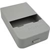 Generico Per Anbernic RG353V Custodia protettiva per console di gioco portatile retrò Custodia protettiva per console di gioco portatile Custodia rigida da trasporto (Grigio)