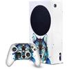 Head Case Designs Licenza Ufficiale Pixie Cold Lupo Ghiaccio Mix Arte Pacchetto Console Da Gioco Wrap E Pelle Per Controller Compatibile con Xbox Series S Console & Controller Bundle