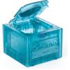 BITFUNX NGC - Guscio di ricambio trasparente per console Gamecube NGC GC DOL-001/DOL101