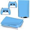 GALSOR Protettivo Decal Skin Per PS 5 Disk Edition Console 2 Controller Vinile Cover Wraps Per PS5 Disc Version 38230 Senza Bolle E Senza Residui