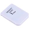 XUMIUZIY Memory Card Stick da 1 MB per Giochi, Portatile e Facile da Usare, Essenziale per i Giocatori Seri, Materiale Plastico Bianco