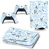 GALSOR Protettivo Per PS5 Skin Disc Edition Anime Console E Controller Vinile Cover Wraps Per PS 5 Version 34952 Senza Bolle E Senza Residui(10)