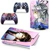 GALSOR Protettivo Decal Skin Per PS 5 Disk Edition Console 2 Controller Vinile Cover Wraps Per PS5 Disc Version 40025 Senza Bolle E Senza Residui