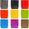 Generic SanSixi 72 Pin Guscio Della Scheda di Gioco Guscio di Sostituzione Della Cartuccia di Gioco per NES Cover Custodia in Plastica con 3 viti (Nero)