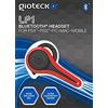 Gioteck PS4/PS3/PC/MAC: LP1 Auricolare Bluetooth, Rosso
