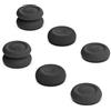 Generic 3 Paia Silicone Thumbstick Copertura Tappi per ROG Ally Controller Joystick Protettore Copertura Morbida Console di Gioco Joystick Pollice Grip Sostituzione (nero)