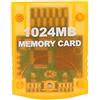 BDUZXMPUW Scheda di memoria da 1024 MB per console di gioco, memoria di grande capacità, accessori di gioco ad alta velocità con protezione, scheda di memoria durevole in materiale ABS per