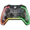 BIGBIG WON Controller PC Rainbow S, controller cablato con illuminazione RGB per PC, pulsanti personalizzabili, macro, turbo, doppia vibrazione, compatibile con Switch/Windows 10/11