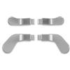 eXtremeRate Elite, palette intercambiabili per controller Xbox Elite Series 2 e 1, parti di ricambio in acciaio inossidabile per controller Xbox One Elite, Elite Series 2 e Elite 2 Core, argento