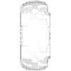 Generico Copertura protettiva di raffreddamento in TPU console di gioco per GPD Win5, custodia protettiva antiurto e resistente agli impatti con impugnatura ergonomica (Colore trasparente)