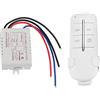 CHICIRIS Interruttore di Controllo Remoto 1000 W per Varie Luci ON/OFF AC180-240V con Installazione Rapida per Lampada Fluorescente, Estrattore per Uso Ufficio (#01)