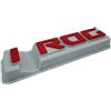 Generico Supporto da tavolo portatile console per Asus Rog Ally, gioco Base di supporto antiscivolo Accessori per giochi Bracekt (Grigio Rosso)