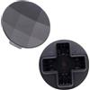 Deal4GO Sostituzione del pulsante direzionale D-Pad sfaccettato magnetico in metallo concavo per Xbox Elite Wireless Controller Series 2 - Nero
