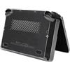 Generic Custodia protettiva esclusiva per GPD Win Mini Console di gioco portatile Sostituzione antiurto Guscio pelle protezione manica Console Accessorio (Nero trasparente)