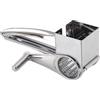 Générique Grattugia Formaggio 20x10.5x8cm Grattugia Rotante in Acciaio Inox Affettatrice Per Formaggio Grattugia Manuale Facile Da Usare E Pulire