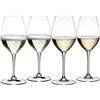 Riedel Wine Friendly Vino bianco Champagne 003 Set di 4 bicchieri da vino Champagne
