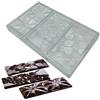 Goldbaking 3 in 1 stampo per barrette di cioccolato in policarbonato grande vassoio di caramelle