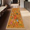 Siunwdiy Tappeto Passatoia 3 Metri Giallo, Antiscivolo e Lavabile in Microfibra - Per Cucina, Corridoio, Ingresso, Bagno, Balcone, Lavanderia, Casa e Ufficio, Facile da Pulire，80 x 300 cm