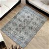 GBiancheria Tappeto Kilim Aydin Antimacchia Disegno Etrico Multicolore (80x150cm, 1638)