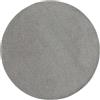Carpetsale24 Tappeto da soggiorno tappeto grigio chiaro moderno per la cameretta dei bambini, la camera da letto, l'ufficio, il corridoio e la cucina Tappeto 160 cm Rotondo