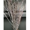 DongArts Rami di betulla decorativi, steli di brich da 58 cm per decorazioni nuziali, ramoscelli secchi per decorazioni natalizie (impianto di fiocco di neve)