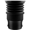 Sumsoctober Macinacaffè Monodose Soffietto Strumento di Pulizia per MAZZER Lega di Alluminio Silicone Blow Bin 8.3x12cm Accessorio