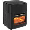 NoneDanGee Friggitrice ad aria calda, 15 l, con touch screen a LED, riscaldata a 360°, friggitrice ad aria calda senza olio, friggitrice ad aria per grigliare, cuocere, arrosti, ecc. Lavabile in lavastoviglie