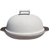WALD domus vivendi Wald Cuocipane in ceramica Kergrès - Da Forno per pane fatto in casa - Ø 28,5 cm con coperchio - Ricettario incluso - Made in Italy