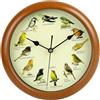 KESOTO Orologio Da Parete con Uccello Che Orologio Decorativo per Soggiorno, Cucina, Camera Da Letto