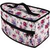 F Fityle Custodia portaoggetti per ferro da stiro, portatile, organizer per ferro da stiro, per viaggi d'affari, armadio, Rosa Rossa