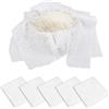 BUTORY 6 pezzi - rete di riso non bastone - panno per cottura a vapore fine maglia poliestere sushi - rete per uso commerciale ristorante a casa