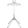 Vibhgtf Supporto per vapore per abbigliamento, Garment Steamer | Supporto per appendiabiti regolabile - Supporto pieghevole in lega di alluminio per vapori di tessuto, Garment Steamer