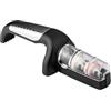 Global G-91/BW Minosharp - Affilacoltelli in ceramica, 2 livelli, 2,1, acciaio INOX