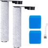 Daaxing Kit di 5 filtri in spugna per spazzola a rullo principale, adatto per Eureka NEW430BL JONR ED12 robot aspirapolvere, accessori di ricambio, 2 spazzole a rullo principale, 2 filtri in spugna, 1