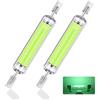 COITROZR Lampade R7S LED 118mm, 10W R7S LED lampadine Colorate 1000LM, sostituzione per R7S 118mm Lampada Alogena, AC 220V-240V No Flickering,Verde,118mm