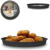 ARCA, Teglia Diametro 20 cm per Friggitrice ad Aria e Forno, Antiaderente e Adatta alla Lavastoviglie, Ideale per Pizza, Focacce e Altre Ricette, in Alluminio, Made in Italy