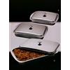 MSB srl Rostiera bavaria acciaio c coperchio 40cm 6504 msb