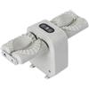 Hasaller Macchina automatica elettrica per ravioli, strumento automatico per ravioli, per cucina (grigio)