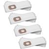 vhbw 20x sacchetto compatibile con Rowenta Powerline Extreme RH8020-RH8055 WA aspirapolvere - 30cm x 13cm Bianco